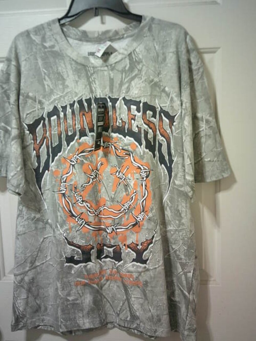 NEW URBAN SUPPLY BY BASS CREEK 2 SIDED TEE SHIRT SIZE XL BOUNDLESS JOY NWTS 🎁